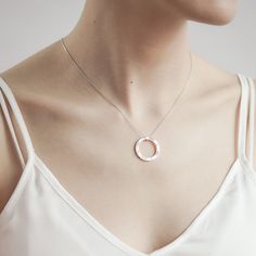 "This beautiful eternal circle necklace represents the bond between mom & children, grandma and her grandkids. It's a perfect gift for your loved one with up to 5 names. PRODUCT INFO * Material: Solid 925 Sterling Silver * Dimensions: Pendant measures ~7/8\" (23mm) in diameter * Word limits: 5 names/charm * By default, silver charm comes with BLACK engraving and gold-plated charm comes with CLEAR engraving * You can use birthstones for this necklace HOW TO ORDER * Select your preferred finis Mother's Day Anniversary Gift Birthstone Necklace, Mother's Day Anniversary Birthstone Necklace, Birthstone Necklace For Birthday Gift, White Gold Birthstone Necklace For Anniversary On Mother's Day, White Gold Necklace For Birthday, Mother's Day, White Gold Jewelry For Mother's Day Birthday, White Gold Birthstone Necklace For Birthday, White Gold Round Birthstone Necklace For Mother's Day, Hypoallergenic Sterling Silver Necklaces For Anniversary