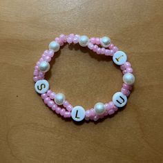 Pink Taylor Swift Bracelet, Taylor Swift Beaded Bracelet, Tswift Bracelets, Frendship Bracelets