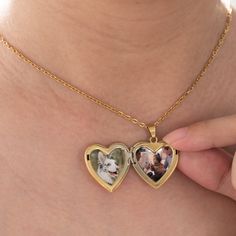 "Heart Necklace Locket with Photos, Gold Heart Necklace, Daughter Mother Gift, Personalised Name Necklace, Child's Necklace,Thanksgiving gift ✺ Shop Link:(Click here to see more gift you want,There is always one you are satisfied with) https://www.etsy.com/au/shop/DesignNecklace99?ref=seller-platform-mcnav ✺ Best Gift This name necklace is the best gift for your favorite person on Christmas, Thanksgiving, anniversaries, birthdays, Mother's Day, Father's Day. ✺ Details Material:gold/ silver/ rose gold Length: 14\"/ 16\"/ 18\"/ 20\"/ 22\" Other: free exquisite gift box  ✺ Processing and Delivery Time  Processing Time: 5-7 business days Delivery Time: 8-12 business days ✺ How to Order ⦁ Choose the material and font of the necklace. ⦁ Choose the color and length of the necklace. ⦁ Write down t Customized Jewelry Keepsake For Valentine's Day, Customized Jewelry For Valentine's Day Keepsake, Valentine's Day Gift Locket Necklace For Mom, Customizable Heart-shaped Jewelry For Gifts, Customizable Heart Charm Necklaces For Gifts, Customizable Heart-shaped Jewelry Gift, Heart-shaped Locket Necklace For Mom For Valentine's Day, Heart Locket Necklace For Mom On Valentine's Day, Heart Locket Necklace Gift For Mom On Valentine's Day