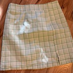 New Without Tags, Never Worn, Plaid Green Skirt For Tween Girls Size 12 Youth. Trendy Cotton Skort For School, Preppy Green Mini Skirt For Spring, Preppy Green Skirt For Spring, School Cotton Mini Skort, Green Preppy Mini Skirt For Spring, Cotton Mini Skort For School, Y2k Style Skirt For School In Spring, Cotton School Skort, Cute Mini Skort For School