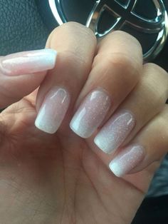 Ombre Gel Nails, Nails Neutral, Emerald Nails, Nails Bridesmaid, Nagel Tips, White Nail Art, White Nail Polish, Nails Polish