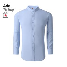 in stock Summer Light Blue Dress Shirt With Button Closure, Slim Fit Light Blue Button-up Tops, Blue Business Tops For Summer, Light Blue Business Tops For Summer, Light Blue Summer Top For Semi-formal Occasions, Light Blue Semi-formal Button-up Top, Semi-formal Blue Buttoned Tops, Summer Business Tops With Buttons, Nautical Shirt