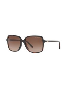 Michael Kors Woman  Dark Tortoise Size: 56 Formal Brown Acetate Sunglasses, Elegant Tortoiseshell Square Frame Sunglasses, Luxury Brown Acetate Sunglasses, Brown Acetate Square Frame Sunglasses, Formal Tortoiseshell Sunglasses With Gradient Lenses, Brown Acetate Sunglasses With Gradient Lenses, Michael Kors Sunglasses, Square Face Shape, Isle Of Palms