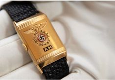 Hitler'S Gold Watch Appears At Auction With Estimate Of $2-4 Million 1 Jaeger Lecoultre Watches, Men's Facial Hair, Mens Facial Hair Styles, Egyptian Hieroglyphics, European History, Auction Items, Watch Sale, Gold Watch