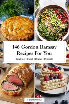 the top 10 gourmet ramsay recipes for you to try out in this week's cookbook