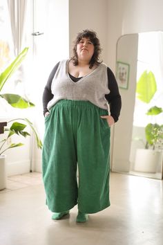 Plus Size Lgbtq, Layered Linen Outfits, Plus Size Layered Outfits, Plus Size Nonbinary Fashion, Jacqueline Cieslak, Fashion Concept Board, Plus Size Layering, Queer Outfits