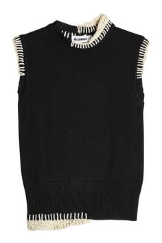 Jill Sander, Knitwear Inspiration, Sleeveless Knit Top, Sleeveless Knit, Mode Inspo, Knit Fashion, Mode Inspiration, Jil Sander