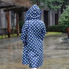 Protection From Any Rain Stay dry and fashionable with our Waterproof Hooded Rain Poncho, designed for both men and women. This long raincoat, adorned with playful dots, is perfect for outdoor travel, offering superb protection against unexpected showers. Made from 100% Polyester PONGEE, this rain poncho combines functionality with style, ensuring you remain comfortable and dry during your adventures. Key Features Experience the exceptional features that make our rain poncho a must-have for any Travel Raincoat For Rainy Season, Blue Waterproof Raincoat For Rainy Weather, Windproof Raincoat For Rainy Season, Waterproof Raincoat For Rainy Season, Adjustable Hood Waterproof Raincoat For Rainy Weather, Waterproof Raincoat With Adjustable Hood For Rainy Weather, Waterproof Long Sleeve Raincoat For Rainy Season, Raincoat With Adjustable Hood In Waterproof Fabric, Long Sleeve Raincoat For Rainy Weather