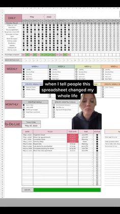 a woman's face with the words when i tell people this spreadsheet changed my workbook