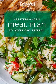 Meal Plan To Lower Cholesterol, Mediterranean Meal Plan