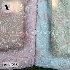 ➤ Color : Pastel Green,Pink, Beige, Blue ➤ Width :  44 Inches ➤ Hand Feel : It is soft  drapery fabric (Georgette) ➤ Listing for 1 Yard of fabric. **Indian Embroidered sari silk Georgette fabric ** Indian Embroidery Sewing DIY Crafting Women Summer Dresses Costumes Tote Bag Home Decor Curtains. Indian Floral Fabric, Embroidered Fabric,  Dress Material Fabric, Home Furnishing Fabric. You can use this fabric to make dresses, tops, Crafting, Drapery, Home Décor, Outdoor, Quilting, Sewing, General, Georgette Material Fabrics, Pink Semi-stitched Sequin Fabric For Festive Occasions, Pink Embroidered Fabric With Dori Work For Reception, Festive Blue Lehenga With Pearl Embroidery, Pink Embroidered Sequin Fabric For Festive Occasions, Pink Semi-stitched Sequin Fabric For Wedding, Pink Sequin Fabric With Zari Work For Wedding, Festive Pink Sequin Fabric With Zari Work, Embroidered Sequin Fabric For Wedding And Diwali