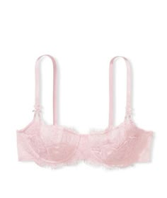 Pink Bra Aesthetic, Dolly Fashion, Victoria Secret Outfits, Pretty Bras, Victoria Secret Pink Bras, Perfect Bra, Aesthetic Pinterest, Pink Victoria Secret