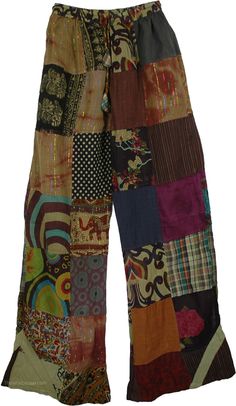 Patchwork Gypsy Trouser, ordered these also. Mode Hippie, Dream Aesthetic, Estilo Hippie, Diy Vetement, Swaggy Outfits, Hippie Outfits, Mode Vintage, Looks Style, Dream Clothes