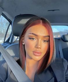 Rambut Brunette, Wine Hair, Hair Color Auburn, Burgundy Hair, Auburn Hair, Hair Inspiration Color, Hair Inspo Color