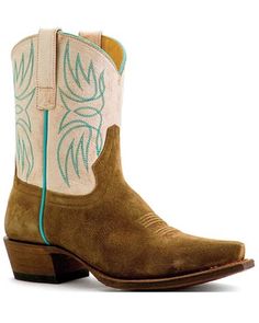 Macie Bean Women's Little Debbie Western Boots - Snip Toe, Sand Modern Cowgirl, Little Debbie, Womens Cowgirl Boots, Boot Barn, Boots Outfit, Cowgirl Boots, Short Boots, Western Boots, The Spirit