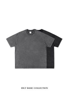 Discover the Tee with Fried Wash Effect from IDLT's Spring/Summer '23 collection. Crafted from 100% cotton with a fabric weight of 250 gsm, these oversized, unisex tees come in chic gray and black tones. Perfect for a trendy look, they are best hand-washed under 40°C, without bleach, and laid flat to dry. Size Chart: Size Chest (cm) Shoulder (cm) Length (cm) Sleeve (cm) S 116 51 70 21.5 M 120 53 72 22 L 124 55 74 22.5 XL 128 57 76 23 Black Tees, Shorts Sweatpants, Denim Trousers, Trendy Shoes, Sunglasses Branding, Womens Maxi Dresses, Shoulder Length, Jacket Tops, Black Tee