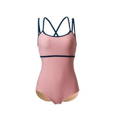 Seamless T-back Tankini For Swimming, Stretch Tankini With Built-in Bra For Swimming, Seamless T-back Bodysuit For Swimming, T-back Bodysuit With Built-in Bra For Swimming, Fitted Backless Swimwear With Built-in Bra, Fitted One Piece Swimsuit With Built-in Bra For Pool, High Stretch T-back Swimwear For Beach, Pink Stretch Tankini With Underwire, Pink Underwire Stretch Tankini