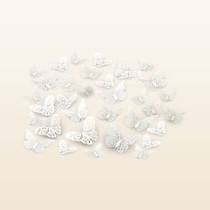 3D Butterfly Wall Decor - 24 Pieces Metallic White by Zulay Kitchen 3d Butterfly Wall Decor, Home 3d, 3d Wall Decor, Butterfly Wall Decor, Removable Wall Stickers, 3d Butterfly, 3d Butterflies, Wall Decor Set, Butterfly Wall