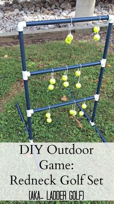 Hillbilly Golf, Ladder Golf, Golf Card Game, Dubai Golf, Diy Yard Games, Outside Games, Miniature Golf Course, Miniature Golf, Golf Tips For Beginners