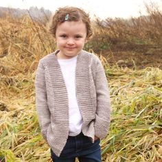 harvest cardigan free pattern Tin Can Knits ook volwassen maat! Girls Cardigan, Diy Couture, Free Knitting Pattern, Knitted Cardigan