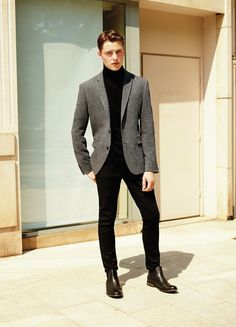 Primark Mens 2015 Mens Winter Wardrobe, Blazer Outfits Men, Formal Men Outfit, Mens Fashion Edgy, Traje Casual, Fashion Suits For Men, Men Formal, Retro Mode, Mens Fashion Classy