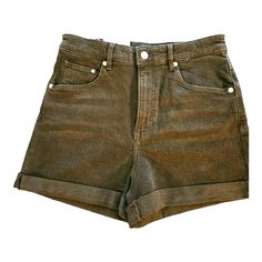 These Shorts From H & M Are New With Tags. 5-Pocket Shorts In Washed Cotton Denim. Extra-High Waist, Zip Fly With Button, And Slightly Wider Legs. Size: 8 Inseam 3" Waist: 15.5" Length From Waist To Rolled Cuff: 14" Waist Rise: High Waist Style: Mom, Wide Leg Color: Black Composition Cotton 99%, Spandex 1% Teco-Friendly Features 18% Recycled Cotton 3% Recycled Polyester Care Instructions Only Non-Chlorine Bleach When Needed Tumble Dry Medium Medium Iron Machine Wash Cool Can Be Dry Cleaned Wash Washed Black Bottoms With Pockets And Short Length, Washed Black Bottoms With Pockets, Washed Black Jean Shorts With Pockets, Mid-rise Washed Black Shorts With Pockets, Washed Black Straight Leg Cotton Jean Shorts, Washed Black Cotton Straight Leg Jean Shorts, Washed Black Short Jeans With Pockets, Short Washed Black Jeans With Pockets, Washed Black Cutoff Bottoms With Pockets