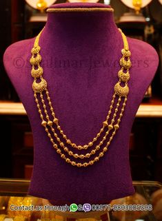 Mohanmala Gold Design, Rani Har, Indian Jewellery Gold, Rani Haar, Saree Bollywood, Bridal Jewellery Design