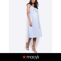 in stock Maternity Nursing Dress, Nursing Dress, Maternity Nursing, Women Midi, Maternity Clothes, Blue Stripes, Nursing, Blue Dresses, Pick Up