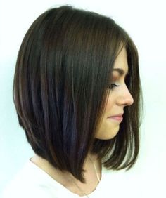 10 Medium Length Haircuts for Thick Hair -1 Bob Lung, Modern Bob Hairstyles, Trend Hairstyles, Long Bobs, Long Pictures, Girl Haircut, Long Bob Haircuts, Shoulder Length Hair Cuts, Long Bob Hairstyles