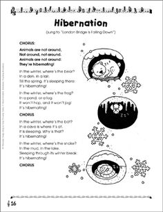 an information sheet for children to use in their classroom