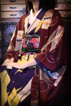 Kabuki Costume, Japanese Style Clothing, Pretty Kimonos, Kimono Art, The Kimono Gallery, Kimono Gallery, Japanese Traditional Clothing