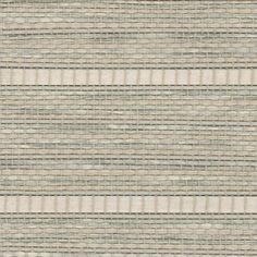 a close up view of a wallpaper pattern in grey and beige colors with vertical stripes