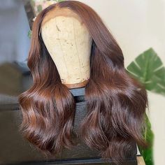 Product Name Chestnut Dark Brown Color Wig Body Wave Human Hair Free Part Material 100% Human Hair Density 180% Lace Type 13x4 HD Lace Parting Free Part Cap Size Small (Circumference 21.5") Regular (Circumference 22.5") Large (Circumference 23.5") Please leave a note in the cart page or send us a message if the small or large cap is needed Straps Adjustable Last For More than one year Can Be Dyed Yes Can be straightened and curled Yes Wear occasions Everyday Wear,Special Events, Cosplay and Costume Parties,Hair Loss Solutions, Theme Parties and Festivals, Performances and Stage Shows Easy Toddler Hairstyles, Long Human Hair Wigs, Short Human Hair Wigs, 100 Human Hair Wigs, Human Virgin Hair, Body Wave Wig, Body Wave Hair, Lace Closure Wig, Hd Lace