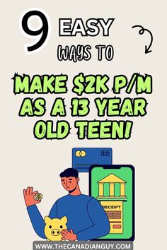 Discover 9 easy ways for teens to earn $5K per month! 🚀💰 From online tutoring to starting a small business, explore empowering opportunities to boost your income. Start making money and achieving your goals today! 💼🌟 #TeenEntrepreneur #FinancialIndependence #IncomeIdeas