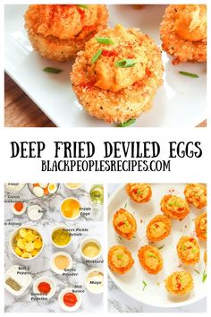 deep fried deviled eggs are the perfect appetizer for any special occasion