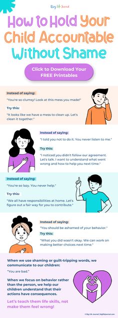 an info sheet describing how to hold your child's hand with the help of someone else