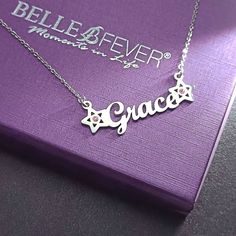 Find the perfect way to show your love and appreciation with a personalised name necklace from Belle Fever. Our custom name necklaces are the perfect gift for any occasion, whether it's a birthday, anniversary, or just because. Each necklace is handcrafted with care and attention to detail by the talented team at Belle Fever, ensuring a high-quality piece of jewellery that will be treasured for years to come.The name of your loved one holds so many stories and memories, and it's a special and me Name Necklaces, Personalised Jewellery, Custom Name Necklace, Birthday Anniversary, Name Necklace, Custom Name, Personalized Jewelry, Birthstone, Necklaces