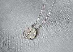 "This beautiful compass necklace would be a perfect gift for a birthday, graduation, new job or for any occasion. The silver plated charm is approximately .25 inches and hung on an adjustable to 16, to 18 inch adjustable silver plated chain or a 16\", 18\" or 20\" sterling silver chain. The chains are dainty and very pretty - the perfect delicate necklace for everyday wear. Each constellation is accentuated by crystals which give it a special and unique touch. This necklace will ship between 1-3 Teacher Birthday Gifts, Moving Gift, Goodbye Gifts, Thoughtful Gifts For Her, New Job Gift, Moving Gifts, Vinyl Gifts, Gift Friend, Job Gifts