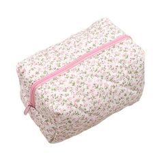 Stylish and compact makeup bag with floral pattern, perfect for everyday use and travel. High-quality and material with zipper closure ensures the safety of your valuables. Versatile design allows for storage of makeup, skincare, toiletries, and small items. Compact size measuring 17.5cm x 10.5cm x 10cm makes it perfect for fitting in your purse. Ideal gift for Mother's Day, birthdays, weddings, and more, offering both functionality and style. Description: Introducing our stylish and functional Coquette Design, Floral Makeup Bag, Floral Makeup, Stylish Makeup, Make Up Tools, Makeup Brush Organization, Small Cosmetic Bags, Toiletries Organization, Pouch Organizer