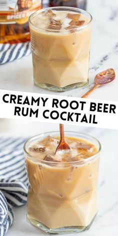 Are you looking for an easy, 3-ingredient cocktail recipe? This Creamy Root Beer Rum Cocktail from Tornadough Alli tastes like an adult version of a Root Beer Float. It's so creamy, perfectly sweet, and fun to drink!