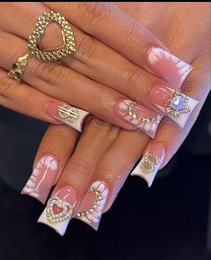 Nails Designs Ombre, Glitter Wedding Nails, Classy Looks, Bridal Nails Designs, Nail Designs Ideas, Makeup Nails Designs, Duck Nails, Ombre Nails Glitter