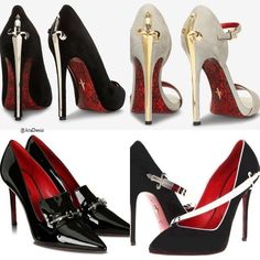 high heels Special Shoes, Red Bottom Heels, Donation Box, Jeweled Shoes, Classy Winter Outfits