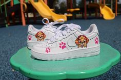 Paw Patrol Toddler Girl Air Force 1 Low Custom Kids Shoes Hand Painted – solecraftstudio Cartoon Sneakers With Rubber Sole And Round Toe, Fun Sneakers With Rubber Sole, Fun Sneakers With Rubber Sole And Round Toe, Fun Sneakers With White Rubber Sole, Fun Sneakers With White Sole, Fun Sneakers With Rubber Sole And White Sole, Fun Low-top Sneakers With Rubber Sole, Fun Low-top Sneakers With White Sole, Fun Custom White Sneakers With Rubber Sole