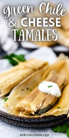 Vegetarian tamales on a plate. Tamales Authentic Mexican Vegetarian, Tamales Recipe Cheese Green Chilis, Veggie Tamales Recipe, Prepared Masa For Tamales, Christmas Tamales Dinner, Green Chile Cheese Tamales, Chicken And Cheese Tamales, Tamale Christmas Dinner, Cheese Tamales Green Chili