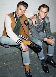 50s Fashion Men, Guys Outfits, 1950s Men, 80s Fashion Men, Outfits For Teens For School