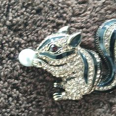 Heidi Daus Swarovski Crystal Squirrel Beautiful Condition Jewelry Making Room, Heidi Daus, Animal Brooch, Making Room, Swarovski Crystal, Swarovski Crystals, Brooches, Jewelry Making, Women Jewelry