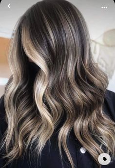 Rambut Brunette, Blonde Highlights On Dark Hair, Brown Hair Inspo