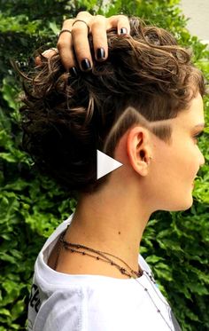 +Undercut bob haircut is a contrastive combination that has got approach for every lady. If distinct changes are what you seek, check out our shaved ideas!, Pixie Undercut, Curly Undercut, Short Hair Images