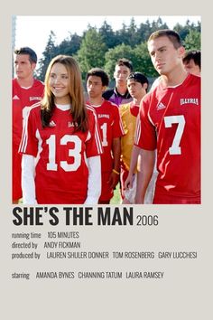 the poster for she's the man