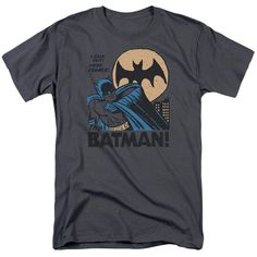 Officially Licensed Merchandise. Printed in the U.S.A. 100% High Quality Cotton, Comfy and Looks Great. Design Will Not Fade, Crack or Peel After Multiple Washes. State of the Art Digitally Printed Clothing. Made to Order. Takes 2-5 Business Days to Make to Perfection. Batman Tshirt, Batman T Shirt, Batman And Robin, Tshirt Men, Disney Stars, Workout Shorts, Dc Comics, Shirts Tops, Hoodies Men